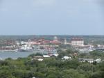 St Augustine seen from the top of the lighthouse